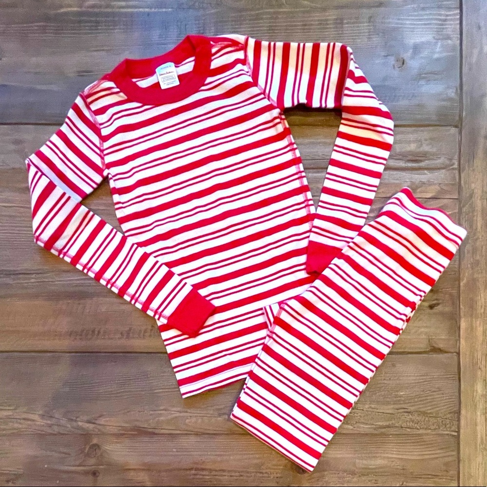 Kids Hanna Andersson Christmas pajamas in size 10